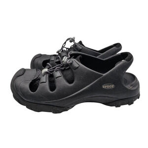 Crocs Trailbreak Clogs Womens Sz 9 Mens Sz 7 Black